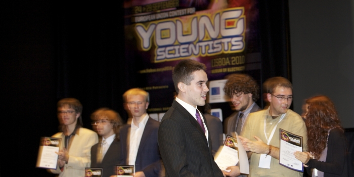 Łukasz Sokołowski, I nagroda EUCYS 2010 Łukasz Sokołowski / EUCYS 2010